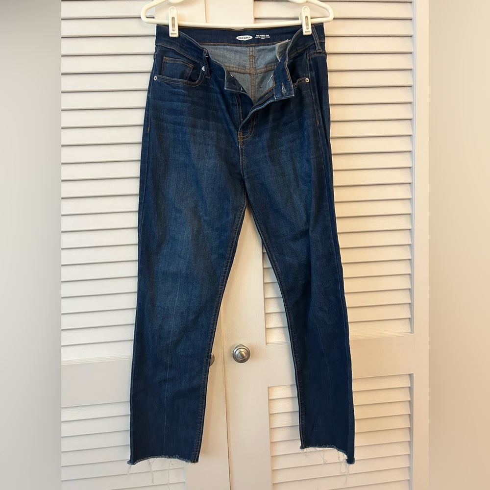The perfect straight ankle jean